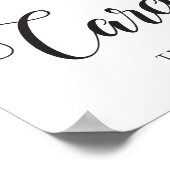 Band voor huwelijkskaarten. Postbus Poster (Hoek)