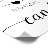 Band voor Snoep | Afdrukken Snoepjes balk Poster (Hoek)