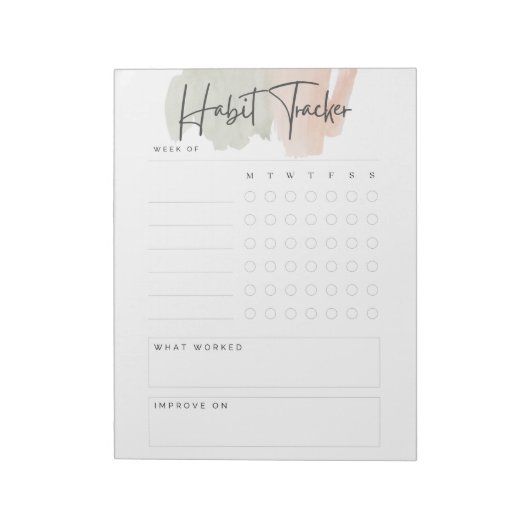 Band voor tracker notitieblok (Linkerzijde)