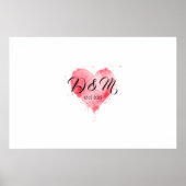 Band voor weddenschappen, Groen hart Poster (Voorkant)