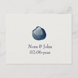 Band Weddenrsvp-kaart Uitnodiging Briefkaart