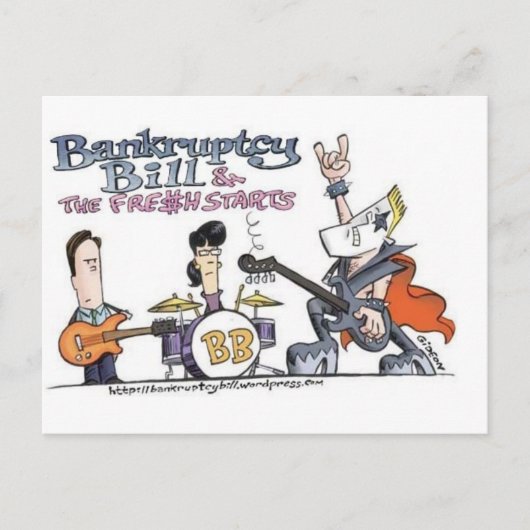band_WITHLOGO_web Briefkaart (Voorkant)