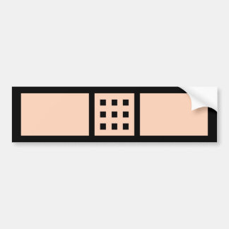 Bandage-bumpersticker met 8 bits! bumpersticker