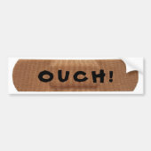 Bandage met OUCH! Bumpersticker (Voorkant)