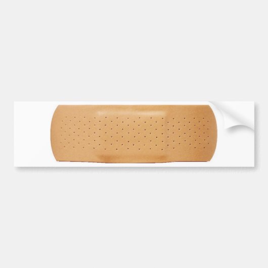 Bandage voor je auto bumpersticker (Voorkant)