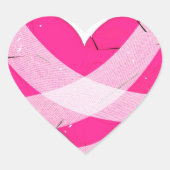 Bandaged Heart Valentine's Day Hart Sticker (Voorkant)