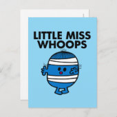 Bandaged Little Miss Whoops Briefkaart (Voorkant / Achterkant)