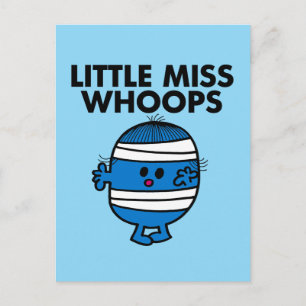 Bandaged Little Miss Whoops Briefkaart
