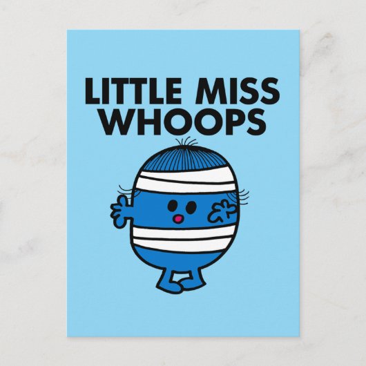 Bandaged Little Miss Whoops Briefkaart (Voorkant)
