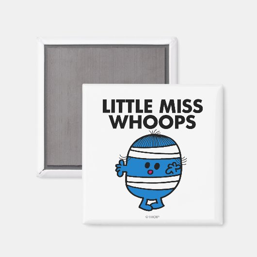 Bandaged Little Miss Whoops Magneet (Voorkant / Achterkant)