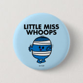 Bandaged Little Miss Whoops Ronde Button 5,7 Cm (Voorkant)