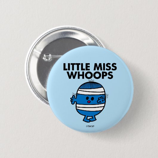 Bandaged Little Miss Whoops Ronde Button 5,7 Cm (Voorkant /achterkant)