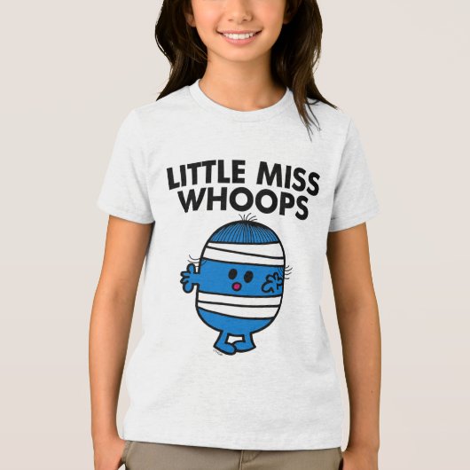 Bandaged Little Miss Whoops Tri-Blend Shirt (Voorkant)