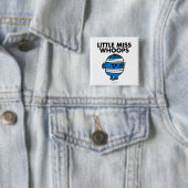 Bandaged Little Miss Whoops Vierkante Button 5,1 Cm (In situ)