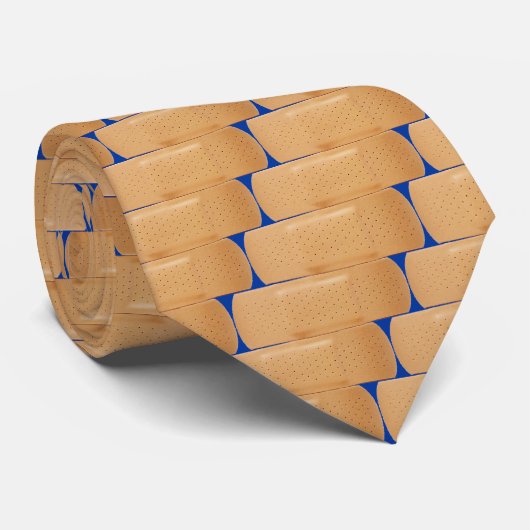 Bandaid Boo-Boo Stropdas (Opgerold)