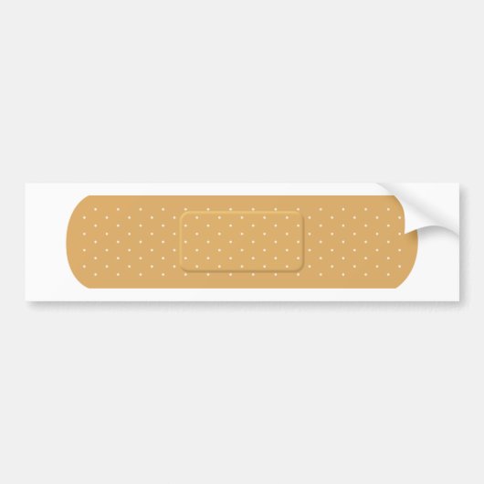 Bandaid Bumpersticker (Voorkant)