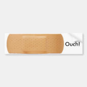 bandaid, Ouch. Bumpersticker (Voorkant)