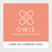 Bandaid RX Essential Oil Roller Flessenlabels Labels (Design 1)