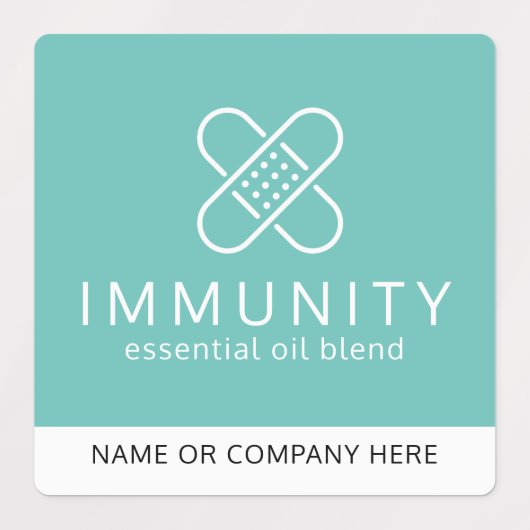 Bandaid RX Essential Oil Roller Flessenlabels Labels (Design 2)