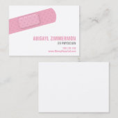 BANDAID-Visitekaartje Visitekaartje (Voorkant / Achterkant)