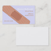 Bandaide School Zurse Visitekaartje (Voorkant / Achterkant)