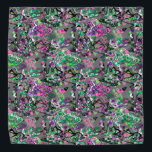 Bandana<br><div class="desc">Abstract,  creatief,  modern patroon,  populair,  jeugd,  elegant,  dochter,  grijs,  roze,  groen,  gemengde kleuren,  veelkleurig abstract</div>