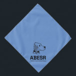 Bandana<br><div class="desc">Uw pup kan deze schattige bandana in steun van zetters in nood sport</div>