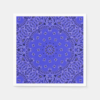 Bandana BBQ Picnic Exotic Paisley Sjaal Print Servet