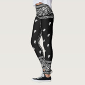 Bandana Black Leggings (Links)