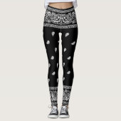 Bandana Black Leggings (Voorkant)