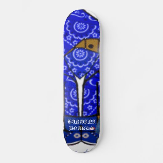 BANDANA BOARDS PERSOONLIJK SKATEBOARD (Voorkant)