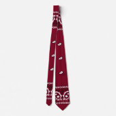 Bandana bordeaux das (Achterkant)