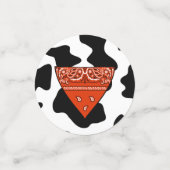 Bandana Cowboy Party Confetti Tafel Decor (Kleine voorkant)