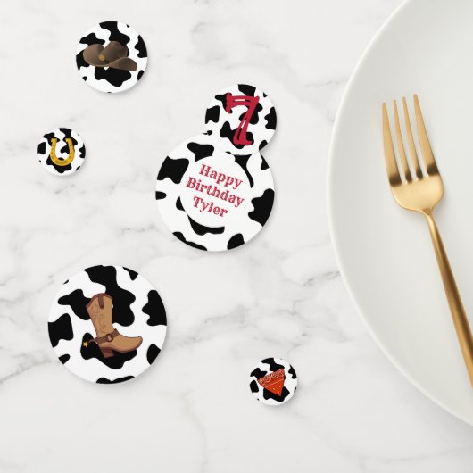 Bandana Cowboy Party Confetti Tafel Decor (Groep)