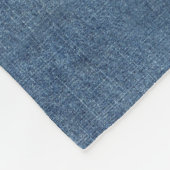 Bandana Denim-Kijk Fleece Deken (Hoek)