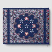 Bandana Foil Guest Book Gastenboek (Achterkant)