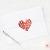 bandana hart sticker (Envelop)
