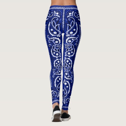 Bandana L.A. Blue Leggings (Achterkant)