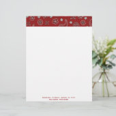 Bandana  Letterhead Briefhoofd (Staand voorkant)