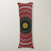 Bandana Mandala Lichaamskussen (Voorkant Verticaal)