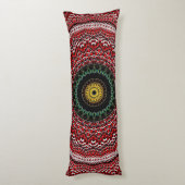Bandana Mandala Lichaamskussen (Achterkant (Verticaal))