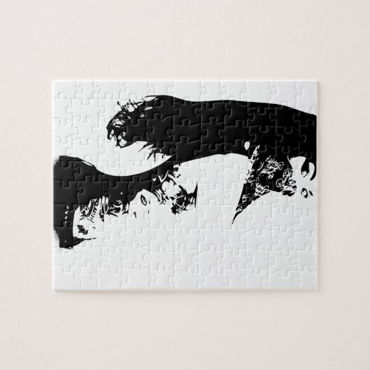 bandana meisje legpuzzel (Horizontaal)