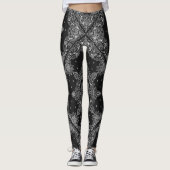 Bandana met Schedels Leggings (Voorkant)