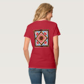 Bandana ontwerp t-shirt (Achterkant volledig)
