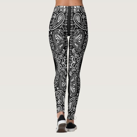 bandana paisley leggings (Achterkant)