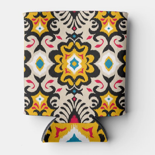 Bandana Paisley:  zijden sjaal print Blikjeskoeler (Voorkant)