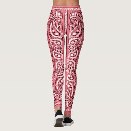 Bandana Pink Leggings (Achterkant)