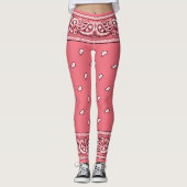 Bandana Pink Leggings (Voorkant)