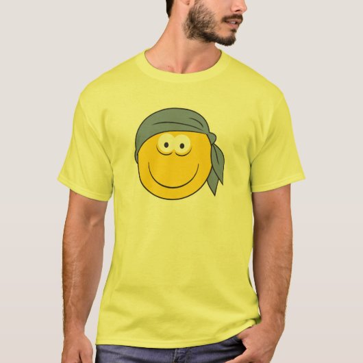 Bandana Pirate Face T-shirt (Voorkant)