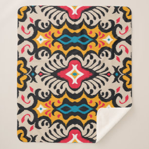 Bandana print:  Paisley Silk. Sherpa Deken